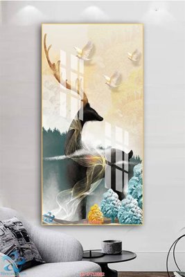 Download file gốc Tranh trang trí lối vào FT15882 (in mica) trang trí