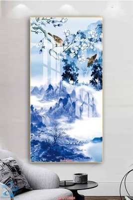 File gốc Tranh trang trí lối vào FT15884 (thiết kế) độc quyền