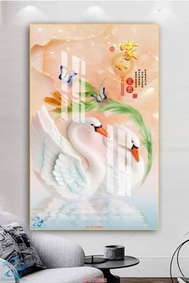 File tranh Tranh trang trí lối vào FT15892 (bản gốc) treo quán cafe