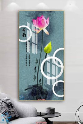 File gốc Tranh trang trí lối vào FT15902 (thiết kế) độc quyền