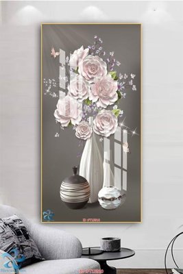 File in trần Tranh trang trí lối vào FT15910 (bản gốc) bầu trời