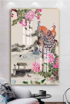 File gốc Tranh trang trí lối vào FT15920 (PNG) nền trong suốt