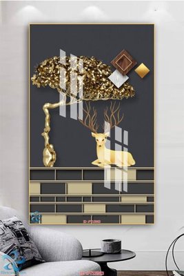 File tranh trang trí Tranh trang trí lối vào FT15963 (file gốc)