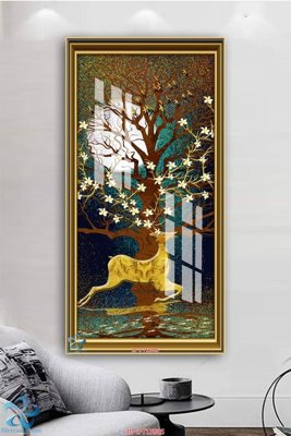 Ảnh gốc Tranh trang trí lối vào FT15985 (độ nét cao) in mica