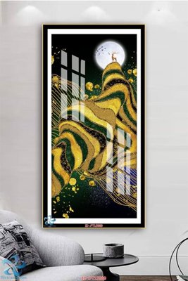 File ảnh Tranh trang trí lối vào FT15989 (gốc) in standee