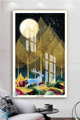 Tải file tranh Tranh trang trí lối vào FT16003 (ảnh gốc) ngay