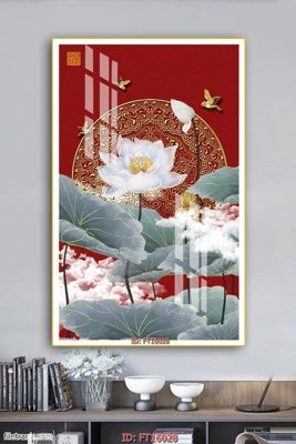 File gốc in ấn Tranh trang trí lối vào FT16028 chất lượng vượt trội