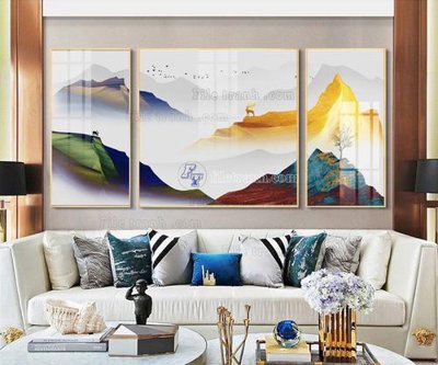 File ảnh File tranh hiện đại pha lê gương FT170 (gốc) in poster