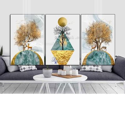 File in ấn File tranh hiện đại pha lê gương FT200 (bản gốc) cao cấp