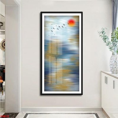 File in trần File tranh đơn lối vào FT20114 (file gốc) phong thủy