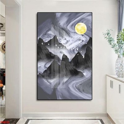 Download file gốc File tranh đơn lối vào FT20155 (in mica) trang trí