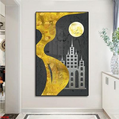 Download file File tranh đơn lối vào FT20186 (gốc) in mica cao cấp