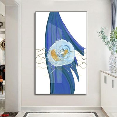 File gốc File tranh đơn lối vào FT20197 (in lụa) trang trí tường