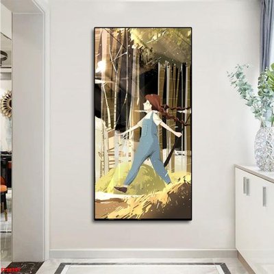 File tranh trang trí File tranh đơn lối vào FT20397 (tải file gốc)