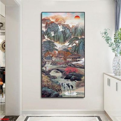 File gốc File tranh đơn lối vào FT20504 (in lụa) tranh mã đáo