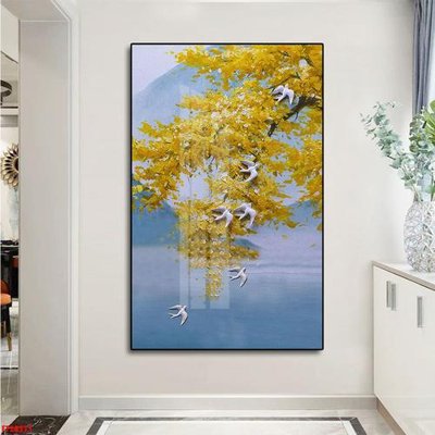 File tranh in trần 3D File tranh đơn lối vào FT20511 (ảnh gốc)