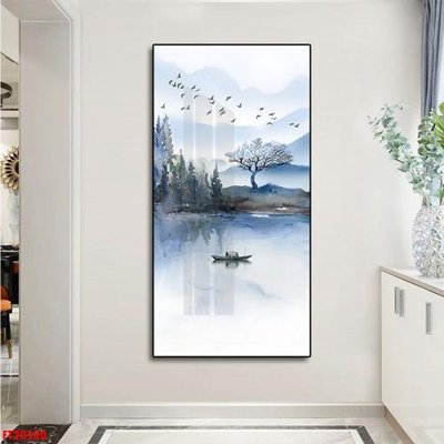 File PSD File tranh đơn lối vào FT20580 (bản gốc) dễ dàng edit