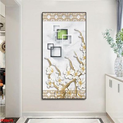 File gốc File tranh đơn lối vào FT20673 (cho in UV) siêu nét