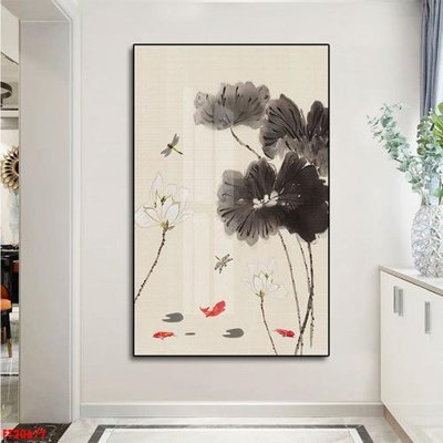 Ảnh gốc File tranh đơn lối vào FT20677 (nét căng) in mica