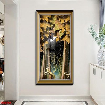 File tranh File tranh đơn lối vào FT20709 (bản gốc) in lụa 5D