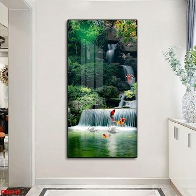 File ảnh File tranh đơn lối vào FT20747 (gốc) in decal dán tường