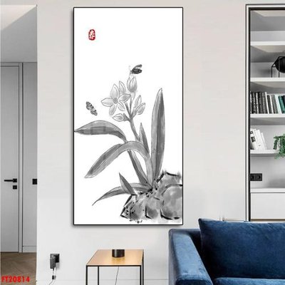 Tải file gốc File tranh đơn lối vào FT20814 (bản PSD) chỉnh sửa được