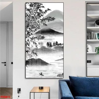 File in ấn cao cấp File tranh đơn lối vào FT20815 (file gốc)