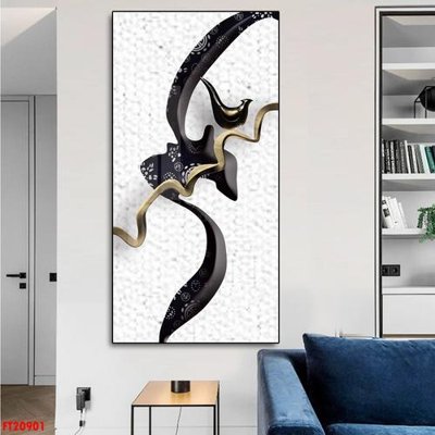 File gốc File tranh đơn lối vào FT20901 (PSD/TIFF) độ phân giải cao