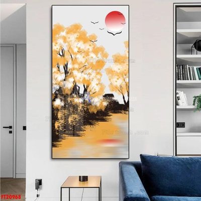 File tranh File tranh đơn lối vào FT20968 (gốc) in film