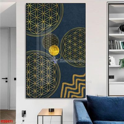 File tranh File tranh đơn lối vào FT20971 (gốc) phong cách tối giản