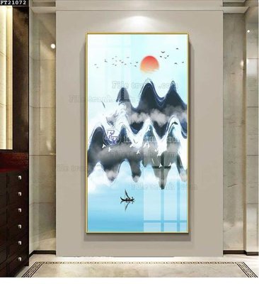 File PSD File tranh đơn lối vào FT21072 (gốc) cho in quảng cáo