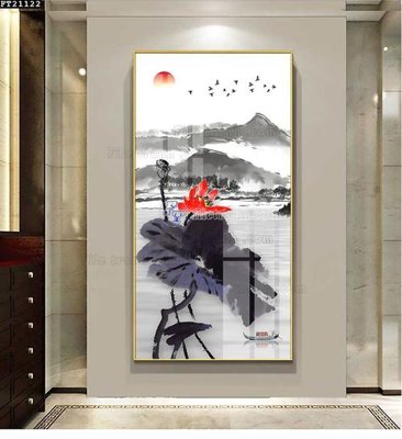 File tranh File tranh đơn lối vào FT21122 (gốc) in backlit film