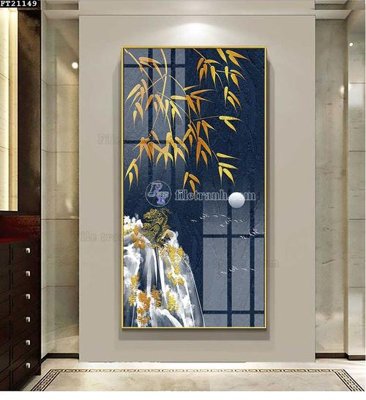 File tranh gốc File tranh đơn lối vào FT21149 (bản đẹp) độc quyền