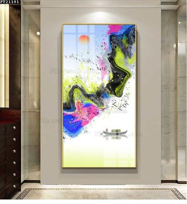 Tải file File tranh đơn lối vào FT21191 (PSD) cho in tranh 3D