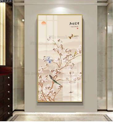 File ảnh File tranh đơn lối vào FT21210 (gốc) dùng in Pano