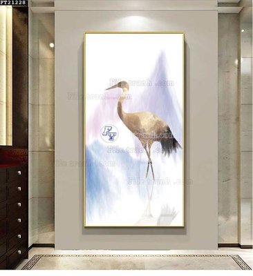 Tải file File tranh đơn lối vào FT21228 (gốc) làm file in ấn