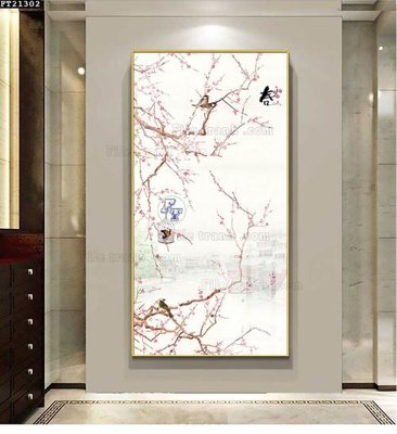 File ảnh File tranh đơn lối vào FT21302 (gốc) dùng in Pano