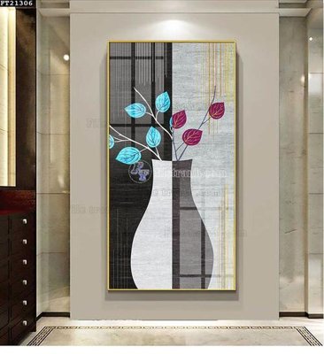 File ảnh File tranh đơn lối vào FT21306 (gốc) trang trí khách sạn