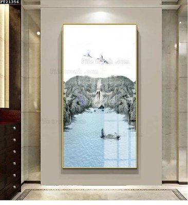 File gốc File tranh đơn lối vào FT21356 (AI/EPS) cho in ấn