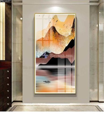 File gốc File tranh đơn lối vào FT21437 (AI/EPS) cho in ấn