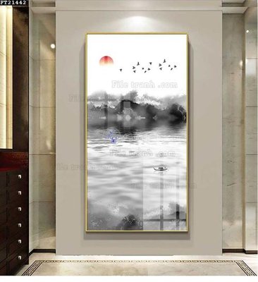 File gốc File tranh đơn lối vào FT21442 (cho in ấn) từ Filetranh.com