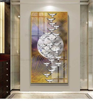 File tranh File tranh đơn lối vào FT21483 (bản gốc) in canvas