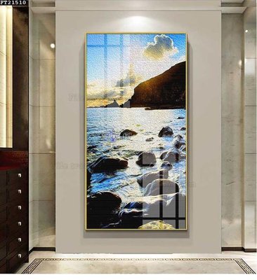 File ảnh File tranh đơn lối vào FT21510 (gốc) trang trí khách sạn