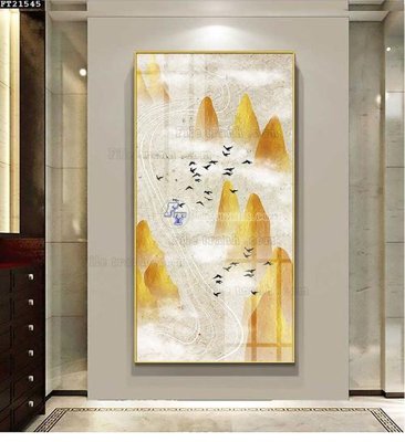 File tranh PSD File tranh đơn lối vào FT21545 chất lượng cao