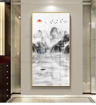 File PSD File tranh đơn lối vào FT21548 (bản gốc) độ phân giải cao