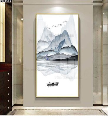 Tải file gốc File tranh đơn lối vào FT21564 (in khổ lớn) quảng cáo