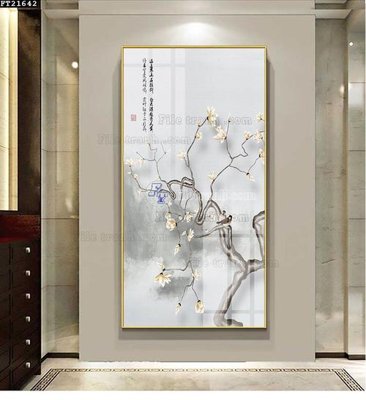 File ảnh File tranh đơn lối vào FT21642 (gốc) dùng in Pano