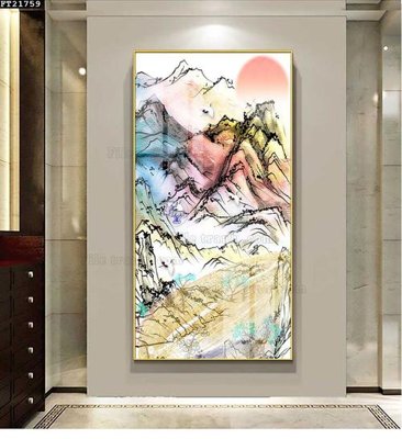 File in ấn chuyên nghiệp File tranh đơn lối vào FT21759 (file gốc)