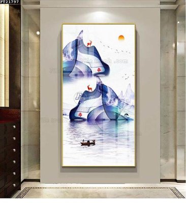 Tải file File tranh đơn lối vào FT21797 (gốc) làm file in ấn