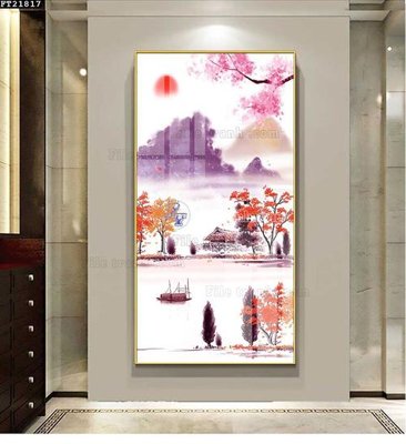 File PSD File tranh đơn lối vào FT21817 (nguyên bản) cho thiết kế